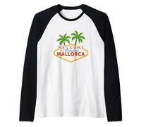 Welcome to Mallorca - Traje Malle - Vacaciones Camiseta Manga Raglan