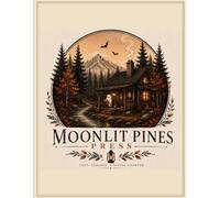 Welcome to Moonlit Pines: A Cozy, Curious, & A Little Haunted Coloring Book