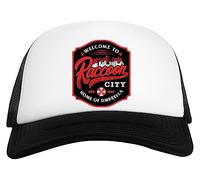 Welcome To Raccoon City Gorra De Béisbol Unisex Blanca Negra White Black Baseball Cap