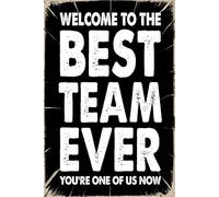 Welcome To The Best Team Ever. You're One Of Us Now: 6x9 Office Journal Notebook - 100+ Blank Lined Pages with Sarcastic Quotes Sayings | Funny Gag Gift for Coworkers, Boss, or Employees