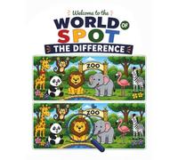 Welcome to the World of Spot the Difference: A Fun Search-and-Find Puzzle Book with Large, Easy-to-See Differences • Full-Color Picture Puzzles for Kids, Families, Classrooms & Travel