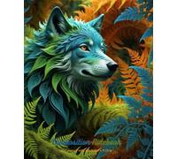 Welcoming the Fall - Wolf Spirit Composition Notebook - Colorful Curiosity: Wide ruled | 112 Pages | 7.5 x 9.25 inches | Soft Glossy Cover
