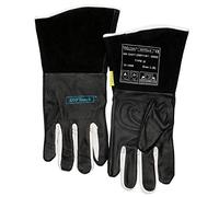 Weldas 10 - 1050 Negro Piel Multi proceso MIG/TIG/MMA Guantes de soldar