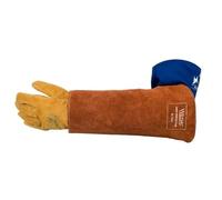 Weldas Protector de Brazo de Alta Resistencia para Soldadura Lava Brown