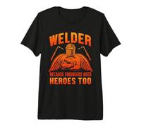 Welder Because Engineers Need Heroes Too Welding Welders Camiseta Premium
