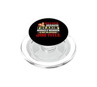 Welder Because Freakin Job Title Funny Welders Welding PopSockets PopGrip para MagSafe