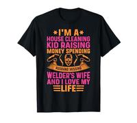Welder Husband I'm A House Cleaning Kid Raising Money Camiseta