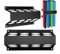 Welder Storage Rack, 8 Slot Wall Mount Organizer System, Tig Welding Rod Holder System, 40cm Size, 20cm Width, Welding Rod Storage Rack with Style for Home Workshop Repair Building Use