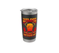 Welder Using A Highschool Diploma Welding Welders Lovers Vaso térmico de acero inoxidable de doble pared