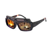 Welding Glasses Auto Darkening, Safety Welder Eyewear, 5.71x2.09 Inches Lightweight Protective Shield, Eye Protection Helmet for Cutting Yard Jobs Outdoor Construction Work and Reliable Gear