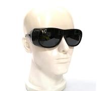 Welding Glasses, Wide Temple Design Eye Protective Glasses, Professional Eye Protection for Welding, Grinding Work, Light, Dust