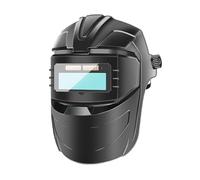 Welding Helmet, Auto Darkening Shield, Anti Glare Face Protector, Wide Shade Coverage, Adjustable Headgear Fit, Ideal for Metalwork, Construction, Auto Repair Tasks Easy to Use