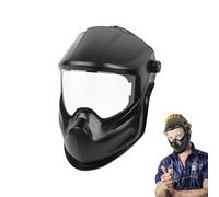 Welding Helmet Shield, UV Resistant Protector, 6.10in Dust Proof, Amplio Viewing , Adjustable Safety Gear for Arc, Mig, Tig, Pipeline Grinding, Construcción, Industrial