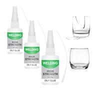 Welding High-strength Oily Glue, Strong Adhesion Oil-Based Welding Glue, Instant Bonding Multifunctional Glue for Shoes, Ceramics, Metal, Plastic, Wood, Leather, Glass (3PCS)