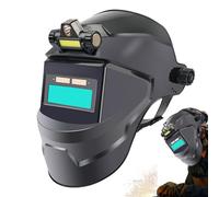 Welding Hood - PC, 11.02x7.87in Welding Safety Gear Auto Darkening Protection | HD Auto-Dimming Lens Anti-Fall Design, Weldings Helmet For MIG Weldings, Metal Fabrication, Workshop Use, Industrial Saf
