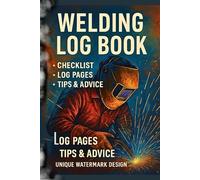 Welding Log Book: Track Your Welds with Precision - Includes Checklists, Expert Tips & Unique Watermark Pages for Professional Results
