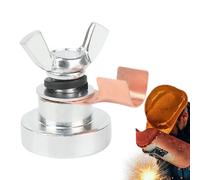 Welding Magnetic Ground Clamp, Heavy Duty Soldering Support, 1.73x1.3 inches Portable Sustenance Tool, Efficiency Improvement, Welding Clip for Soldering