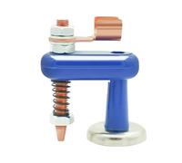 Welding Magnetic Ground Clamp - Heavy Duty Support Clip Tool, High Temperature Resistant Build, Strong Magnet Grip Design, Durable Metal Construction | Soldering Accessories Kit, Welding Equipment