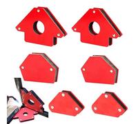 Welding Magnets, Magnetic Positioner, Heavy Duty Bracket, Ángulo Holding Magnet, Stainless Steel Build, Strong Holding Power, 11.02x9.45x1.18 pulgadas, for Metal Soldering Accessories