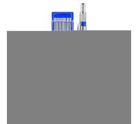 Welding Pencils for Metal, Mechanical Woodworking Marker, 2.0mm Silver Round Refills, Built in Sharpener Tool, Sturdy Marking Pencil to Steel, Pipefitters, Fabrication Projects 4.72 Inches