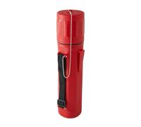 Welding Rod Holder - Electrode Storage Tube for Metalworkers | Portable Container with Sealed Cap, Heat-Resistant Tube for Workshop Maintenance and Construction Welding Tasks, 37x10x10cm Red Black