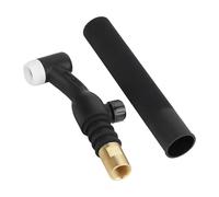Welding Torch Body Flex Neck Unit Variable Positioning Control Instrument, Professional TIG Arc Metal Fusion Equipment System, Industrial Workshop Manufacturing Repair Construction Fabrication High