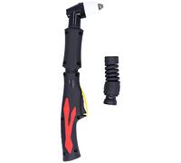 Welding Torch Head P80 | Coated Lengthened Shank for Metal Cutting/Welding Tasks | High Temperature Tolerant Copper Brass Construction | ABS Plastic Comfort Grip