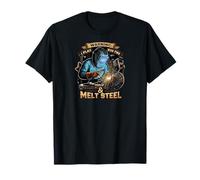 Welding Warning Play With Fire Melt Steel Welder Camiseta