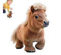 Weldphur Caballo Juguete Ladra Y Anda, Caballo Robot Juguete Interactivo, Juguetes Electrónicos Interactivos De Peluche Que Hace Sonidos, Mascota Electrónica Caminar Y Mover La Cola