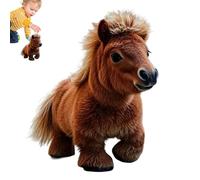 Weldphur Caballo Juguete Ladra Y Anda, Caballo Robot Juguete Interactivo, Juguetes Electrónicos Interactivos De Peluche Que Hace Sonidos, Mascota Electrónica Caminar Y Mover La Cola