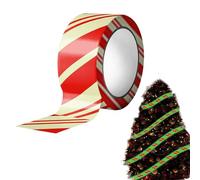 Weldphur Cinta de Precaución Temática de Navidad,5 m en la Oscuridad Decoración Estacional - Cinta Decorativa Para Árbol De Navidad - Para Planificadores De Eventos Y Fiestas Escuela Campamento Jardín