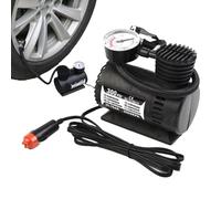 Weldphur Compresor Aire Portatil, 12V Inflador Ruedas Coche, Inflador Electrico para Coches, Compresor Aire Coche, Infladors Ruedas Coches con Manómetro para Bicis, Motos Y Pelotas