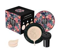 Weldphur Crema BB correctora hidratante, maquillaje base BB Cream | Cojín de aire BB Cream Mushroom | Base de maquillaje BB Cream de cobertura total para familiares y amigos