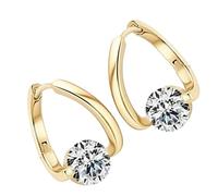Weldphur Pendientes de Aro para Mujer | Joyeria Elegante y Moderna | Aros Para Mujer Joyería Femenina | Regalo Para Novia Madre Hermana Amiga Esposa Cumpleaños Boda Playa Viaje