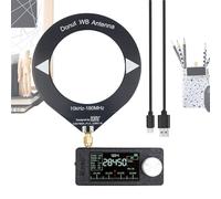 Weldphur Receptor Estéreo | Receptor de Radio FM de Bolsillo,Reproductor Compacto con Pantalla IPS HD USB LSB Am Y Antena 4.8 cm para Autocaravana Casa Cine Camion