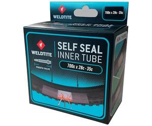 Weldtite Tubo interior con sellado automático - 700 X 28C - 35C, válvula Presta