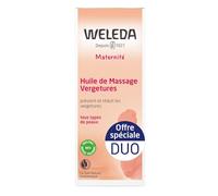 Weleda - Bálsamo de masaje, Nutre la Piel, Previene y Reduce las Estrías, con Centella Asiática, Manteca de Karité BIO y Aceites Esenciales, Uso Antes y Durante el Embarazo - 150 ml