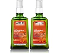 WELEDA - Aceite de masaje de árnica - Preparación y recuperación deportiva - Botella de 100 ml (Paquete de 2)
