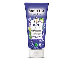 Weleda - Aroma Shower Relax, Gel de Ducha con Aceites 100% Naturales, Aroma de Lavanda, Bergamota y Vetiver, Limpia Suavemente, Vegano, Apto para Todo Tipo de Pieles - 200 ml