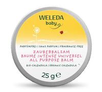 Weleda Bálsamo Multiusos para Bebé, Protege, Nutre y Calma la Piel, con Caléndula e Ingredientes 100% Naturales, Sin Perfume, Apto para Todo Tipo de Pieles, 25 g