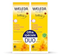 Weleda Baby Dúo Crema Protectora Facial Caléndula 2x50ml