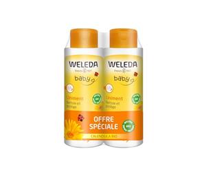 Weleda Baby Linimento Caléndula Lote de 2 x 400 ml