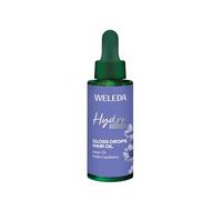 WELEDA Bio Hydra Shine Gloss Drops - Aceite para el cabello con aceite de argán, aceite de jojoba y aceite de coco para brillo y antiencrespamiento, cosmética natural, aceite sin silicona para un