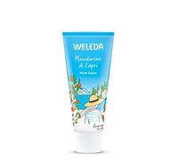 WELEDA Bio Mandarino di Capri Crema de manos vegana para manos secas, cuida las manos suaves y flexibles, aroma a mandarina y romero (1 x 50 ml)