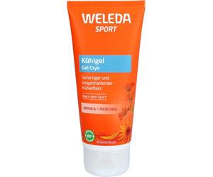 WELEDA Bio Sport Gel refrescante árnica - Gel de cuidado corporal unisex con aloe vera y mentol que enfría y regenera las zonas del cuerpo/músculos estresados, ideal después del entrenamiento (vegano
