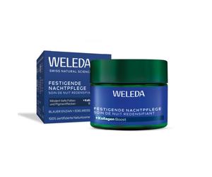 Weleda - Blauer Tratamiento reafirmante de noche Genciana y Edelweiss Cremas de noche 40 ml unisex