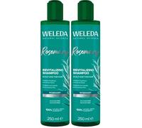 Weleda - Champú Revitalizante de Romero, Limpia el Cabello y Aporta Volumen desde la Raíz, con Romero Ecológico, Pelo Fino o Apagado, Vegano - 250 ml (Paquete de 2)