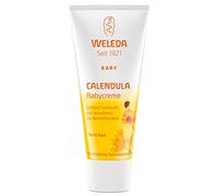 Weleda Crema de caléndula para bebés, ungüento para heridas de cosméticos naturales para la protección de la piel sensible del bebé en el área del pañal, la piel irritada y el dolor (1 x 75 ml)
