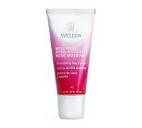 WELEDA Crema de día suavizante de rosas silvestres orgánica, crema facial cosmética natural para pieles secas que protege contra las arrugas y el envejecimiento de la piel, para la vitalidad y la elasticidad de la piel (1 x 30 ml)