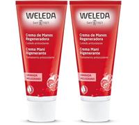 Weleda - Crema de Manos Regeneradora de Granada, Cuidado Antioxidante, Ayuda a Prevenir las Manchas, con Aceite de Sésamo y Semillas de Granada, 100% Natural, Vegano - 50 ml (Paquete de 2)